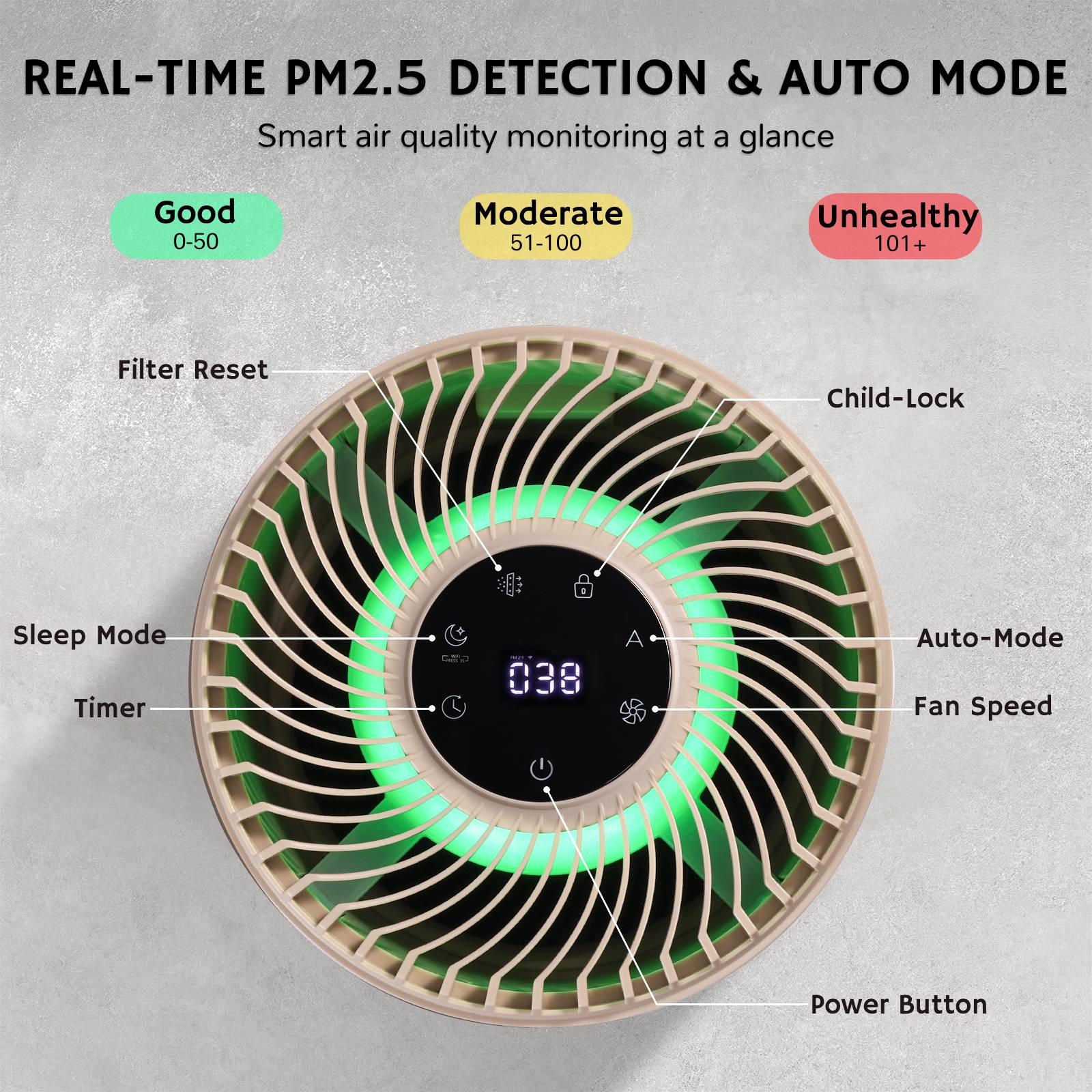 Glory Days AGH400 Pet Air Purifier